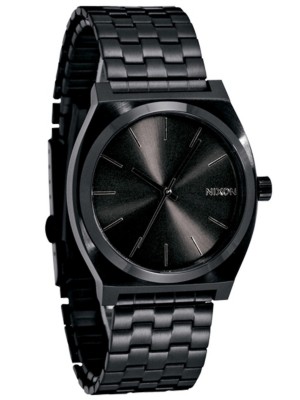 Nixon black best sale time teller